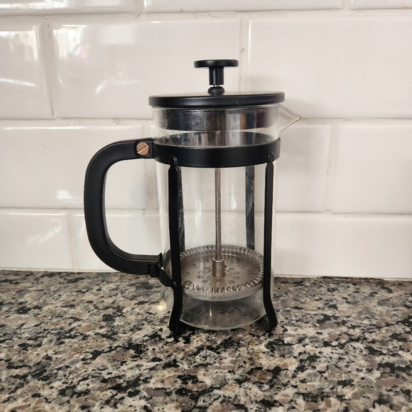 Other - Glass & Metal French Press Coffee Maker